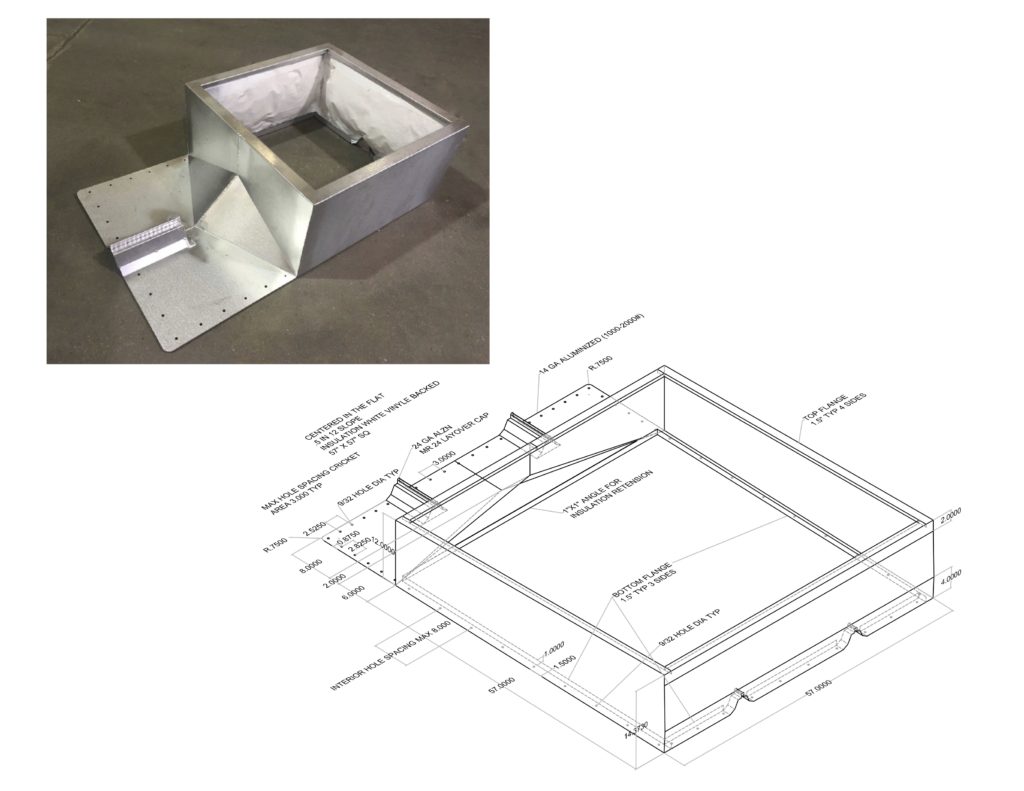 Roof Curbs Standard Sheet Metal