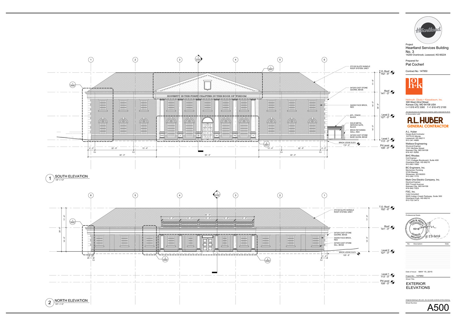 Heartland Services Exterior Elevations