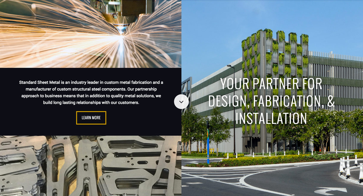 SSM Website Screenshot